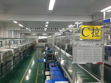 Fully automated production line with Injection Molding